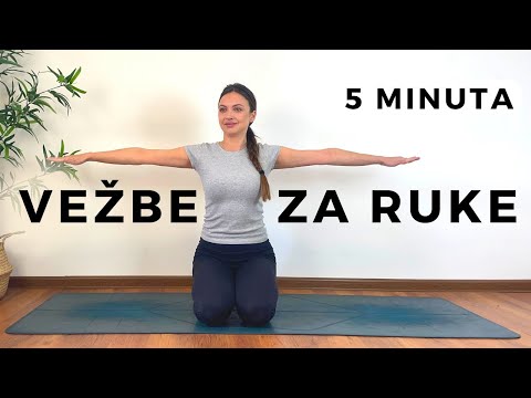 5 min Vežbe Za Ruke | Vezbe za zatezanje i jačanje ruku |Kucni trening bez dodatne opreme| Samo Joga