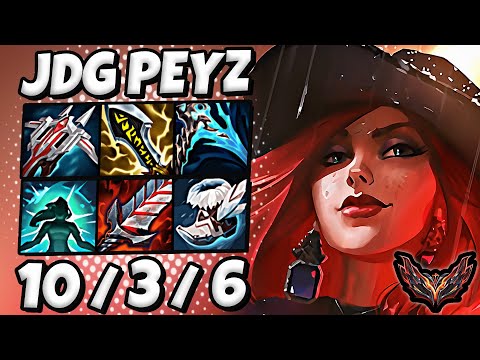 Miss Fortune vs Ezreal ADC [ Peyz ] Korea Grandmaster Patch 25.1 ✅