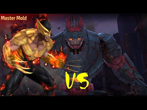 WOLVERINE PHOENIX VS MASTER MOLD | WOLVERINE GBR | MARVEL FUTURE FIGHT
