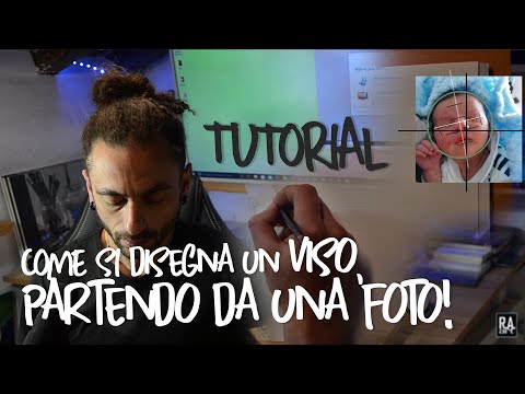 Come disegnare un viso partendo da una foto - Tutorial
