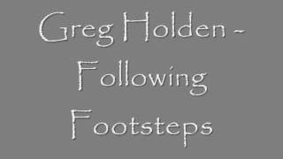 Greg Holden - Following Footsteps