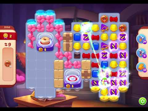 HomeScapes Level 3556 no boosters (15 moves)