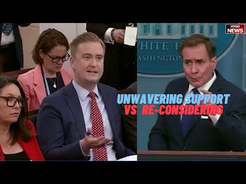 WH Spox Unable To Square 'Unwavering Support' and “Re-Considering”, CIA on Iran & Israel?