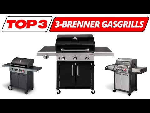 Best 3-burner gas grills in our test comparison (TOP 3) 🥇 Good gas grills from Char-Broil & Enders