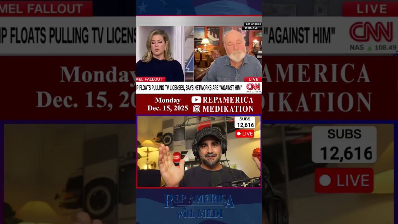 December 15 2025 - Rep America with Medi - LIVE