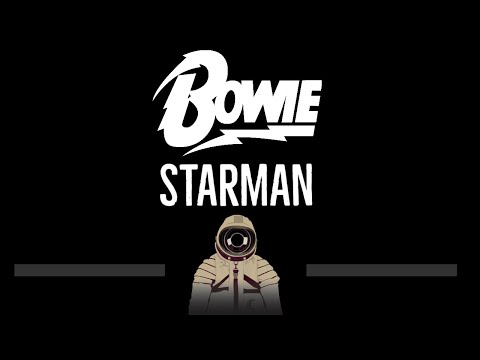 David Bowie • Starman (CC) 🎤 [Karaoke] [Instrumental Lyrics]