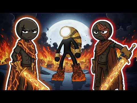 Solo General Wrathnar VS Boss Wrathnar & Final Boss Lunarclops - Stick War: Saga Campaign Mod Menu