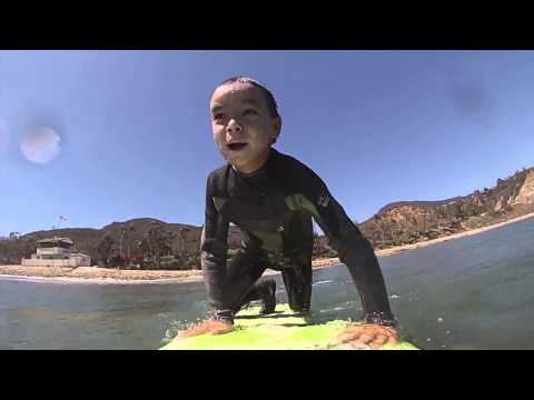 Malibu Surf Kid at Topanga