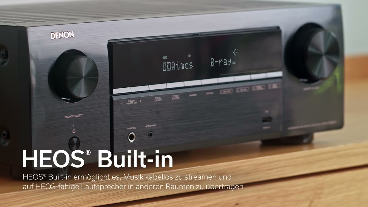 Denon | DAB AV-Receiver Schwarz Alltron AVR-X1800H