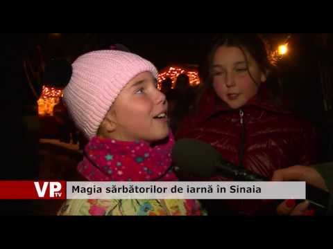 Magia sărbătorilor de iarnă în Sinaia