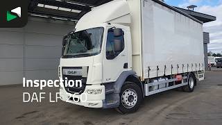 Грузовик штора DAF LF 260 4X2 19Tons 6,65m Box 2t Tailgate Euro 6 | Изображение 4 - Autoline