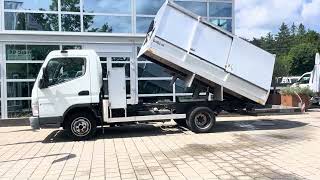 Camion-benne < 3.5t Mitsubishi Canter 3C13 3.0D 92KW Tipper Kipper RHD Right Hand Drive | Image 4 - Autoline