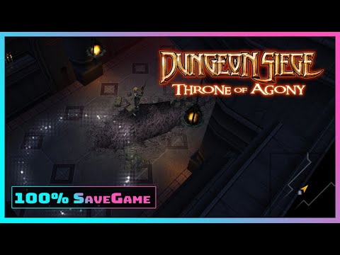 [100% SaveGame] 📥 Dungeon Siege Throne of Agony PSP - Max Level + Elite Mode Final Boss
