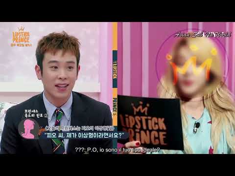 [SUB ITA] 170112 LIPSTICK PRINCE - P.O met his ideal type! EP 7