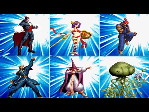 SVC Chaos: SNK vs Capcom - All Super Special Moves & Exceed