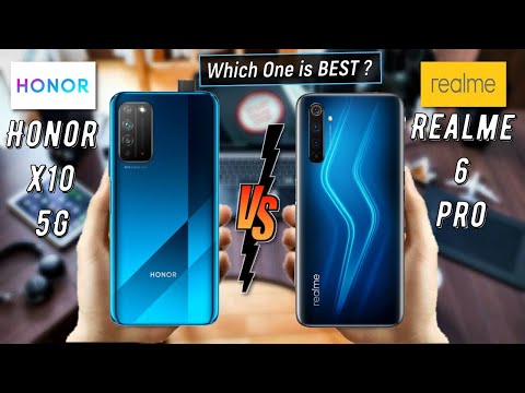 Honor X10 5G Vs Realme 6 Pro | Full Comparison |