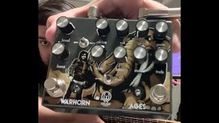 Video thumbnail for Walrus Audio Ages + Warhorn Overdrive Quick Demo by D. Harri Music