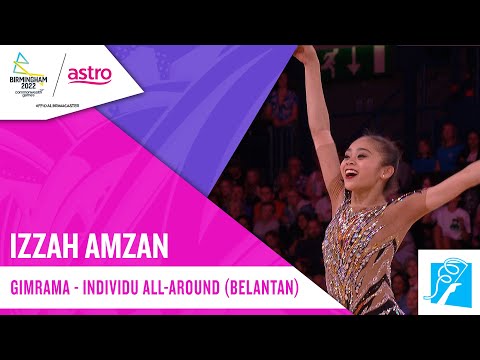 Izzah Amzan | Belantan | Gimrama - Individu All Around | Sukan Komanwel 2022