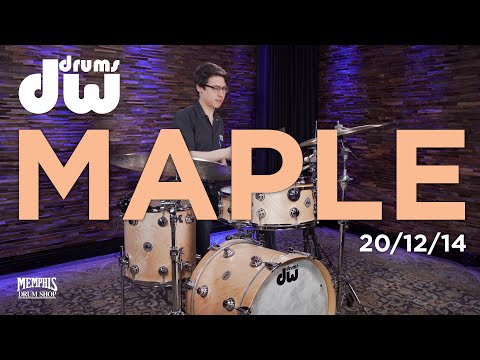 DW Collector's Series Maple Drum Set 20/12/14 - Satin Oil (DRKTX2C03ASB101)