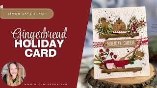 Craft a Festive GINGERBREAD Holiday Card with This Fun Tutorial!
