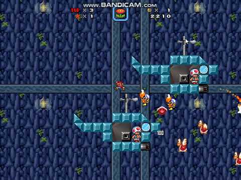 Super Mario Bros X 2 Beta 3 - Toad helicopters