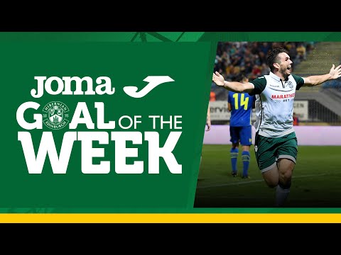 John McGinn vs Asteras Tripolis in 2018 | Joma Goal Of The Week | Hibernian FC