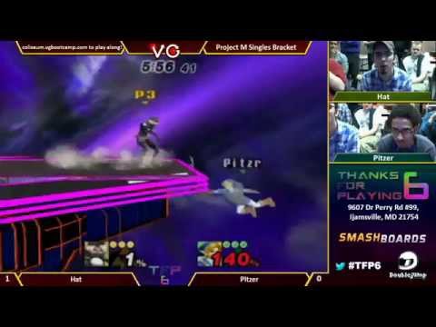 TFP6 - Hat (Sheik) vs. Pitzer (Roy/Link)