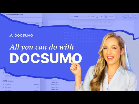 Docsumo Demo: How to Automate Document Processing with Docsumo | No-Code Intelligent Data Extraction