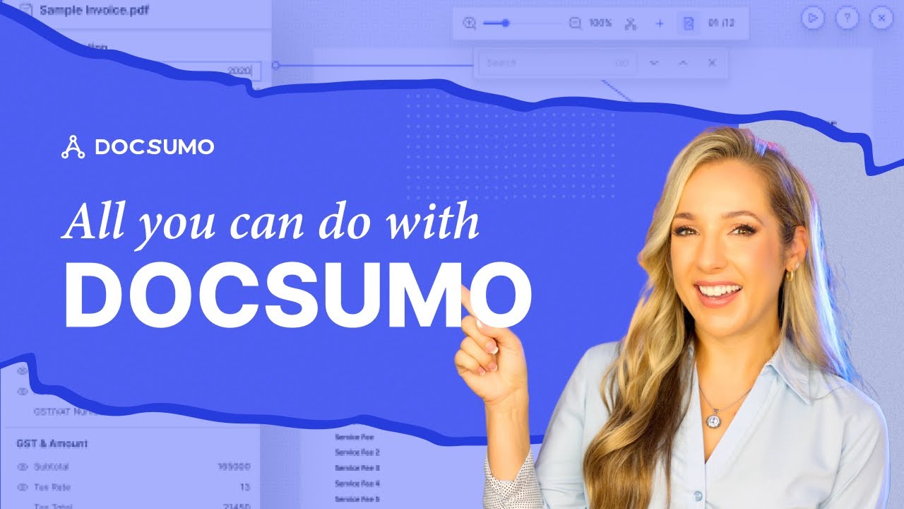 Docsumo Demo: How to Automate Document Processing with Docsumo | No-Code Intelligent Data Extraction
