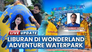 Penghujung Libur Sekolah, Wonderland Waterpark Karawang Ramai Diserbu Pengunjung