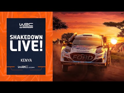 Shakedown LIVE | WRC Safari Rally Kenya 2024