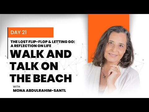 “The Lost Flip-Flop & Letting Go: A Beach Reflection on Life, Clutter & Moving On |  "Day 21"