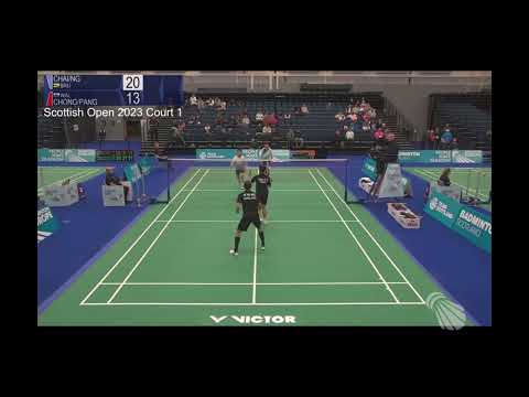 Scottish Open 2023｜MD Qualification Round 1｜Chai Chee Hou/Ka Wai Ng Vs Paak Yee Chong/Victor Pang