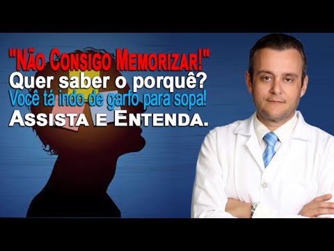 "Não consigo memorizar!" Quer saber o porquê? Você tá indo de garfo para sopa! Assista e entenda.