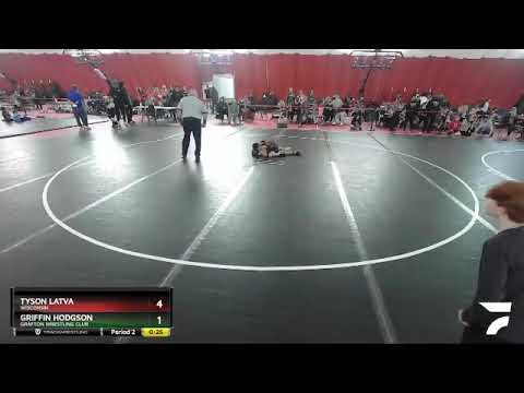 58-59 Lbs Round 1 - Tyson Latva, Wisconsin Vs Griffin Hodgson, Grafton Wrestling Club 4fda