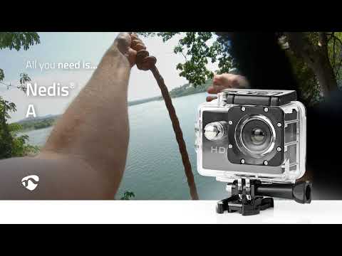 NEDIS Action Cam ACAM11BK HD 720P