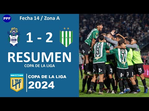 GIMNASIA (LP)  1 - 2  BANFIELD (COPA DE LA LIGA) Fecha 14 |RESUMEN|