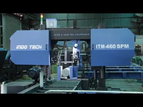 ITM-520LMGS Semi Automatic Double Column Bandsaw Machine