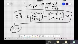 Structural Stability. Post Buckling strength of plates. Derivation. Shell Buckling (lecture 31)