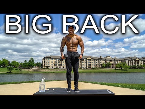 DUMBBELL BACK WORKOUT(15 MINUTES)