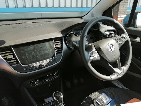 Vauxhall Crossland X how to fit a dashcam to ignition & hide all wires.