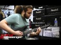 NAMM 2014: John Browne of Monuments checking out Randall Amplifiers