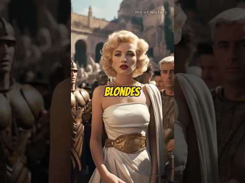 Did the Ancient Romans Love Blondes? #shorts #crazy #history