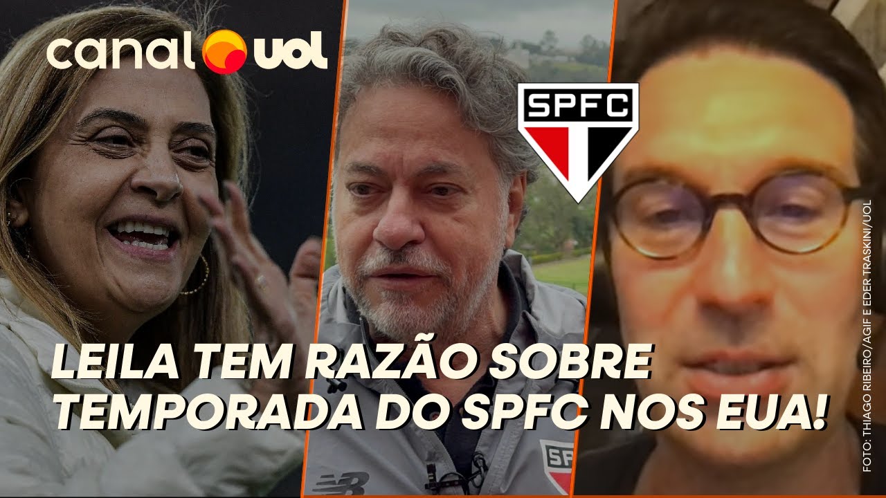 LEILA PEREIRA TEM RAZÃO SOBRE SÃO PAULO NOS EUA! UTILIDADE SERÁ VISTA NOS DUELOS, DIZ ARNALDO