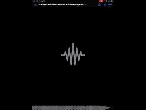 SG Brono X Ronno x Shawno- kno that shit