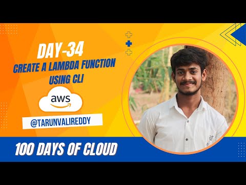 Aws Day 34 Create A Lambda Function Using Cli