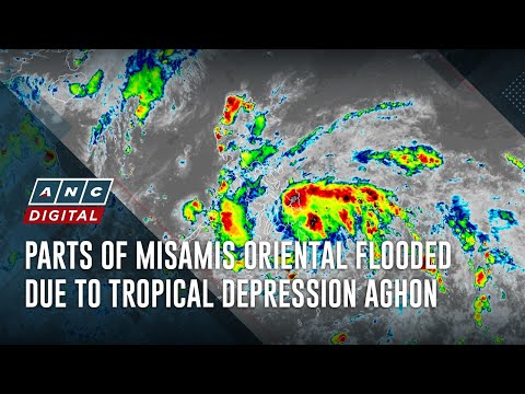 Parts of Misamis Oriental flooded due to tropical depression Aghon ANC