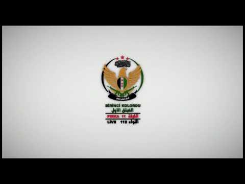 كلمة لحسن الدغيم والعقيد هيثم عفيسي في مقرات اللواء 112 التابعة للفيلق الأول في قرية بعدلي في عفرين