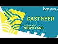 Eerste gastheren van het Landschap Nationaal Park Nieuwe Land beëdigd