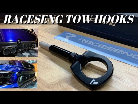 Raceseng Tow Hook Unboxing and Install On My Subaru STI
